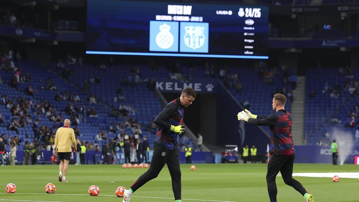 Ter Stegen emocionado ante los aplausos de los culers: " Us estimo, culers"