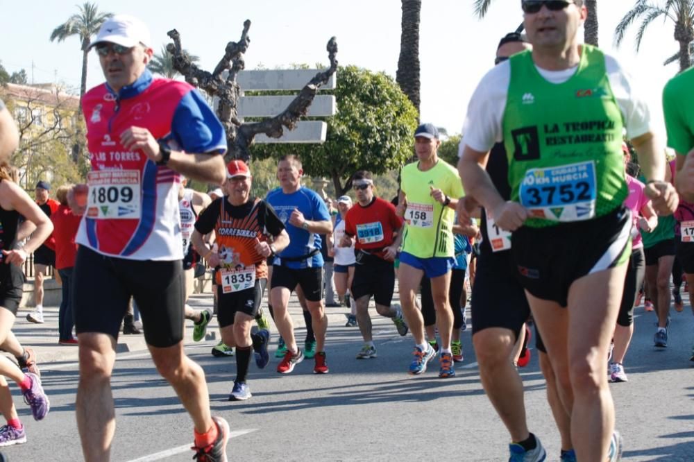 Media Maratón Murcia: Paso por Puente Reina Sofía