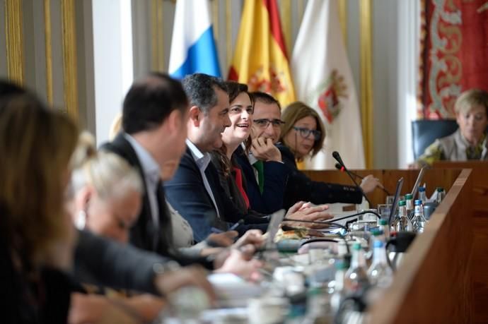 Las Palmas de Gran Canaria.  Pleno del ayuntamiento.  | 28/02/2020 | Fotógrafo: José Carlos Guerra