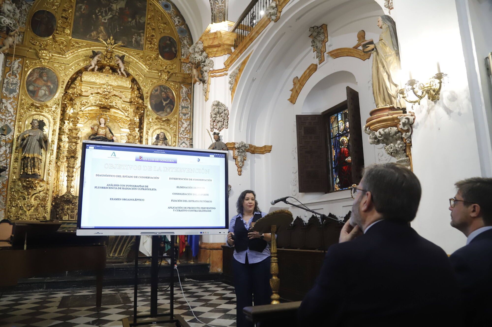 La restauración de la capilla de La Asunción, en imágenes