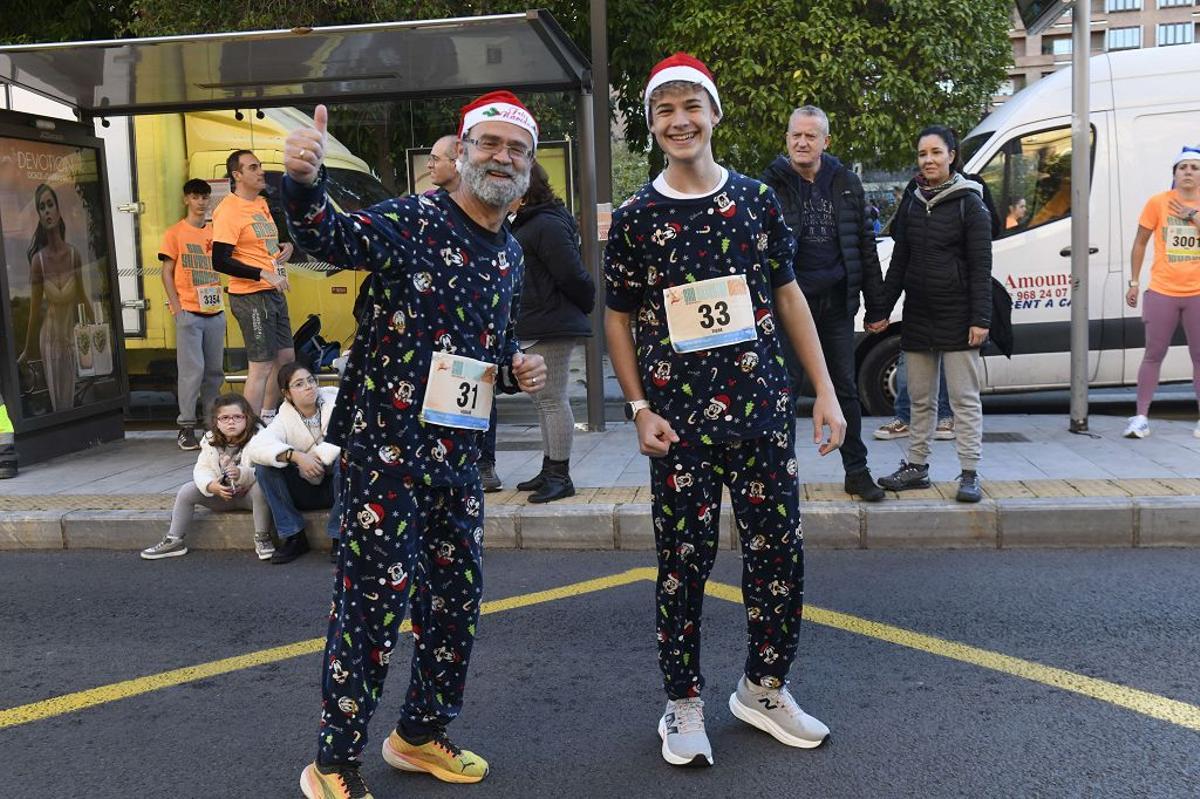 La San Silvestre 2025 en Murcia, en fotografías