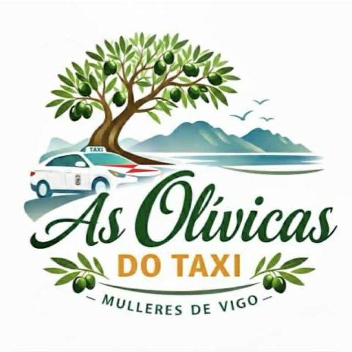 Logotipo de As Olívicas do Taxi.