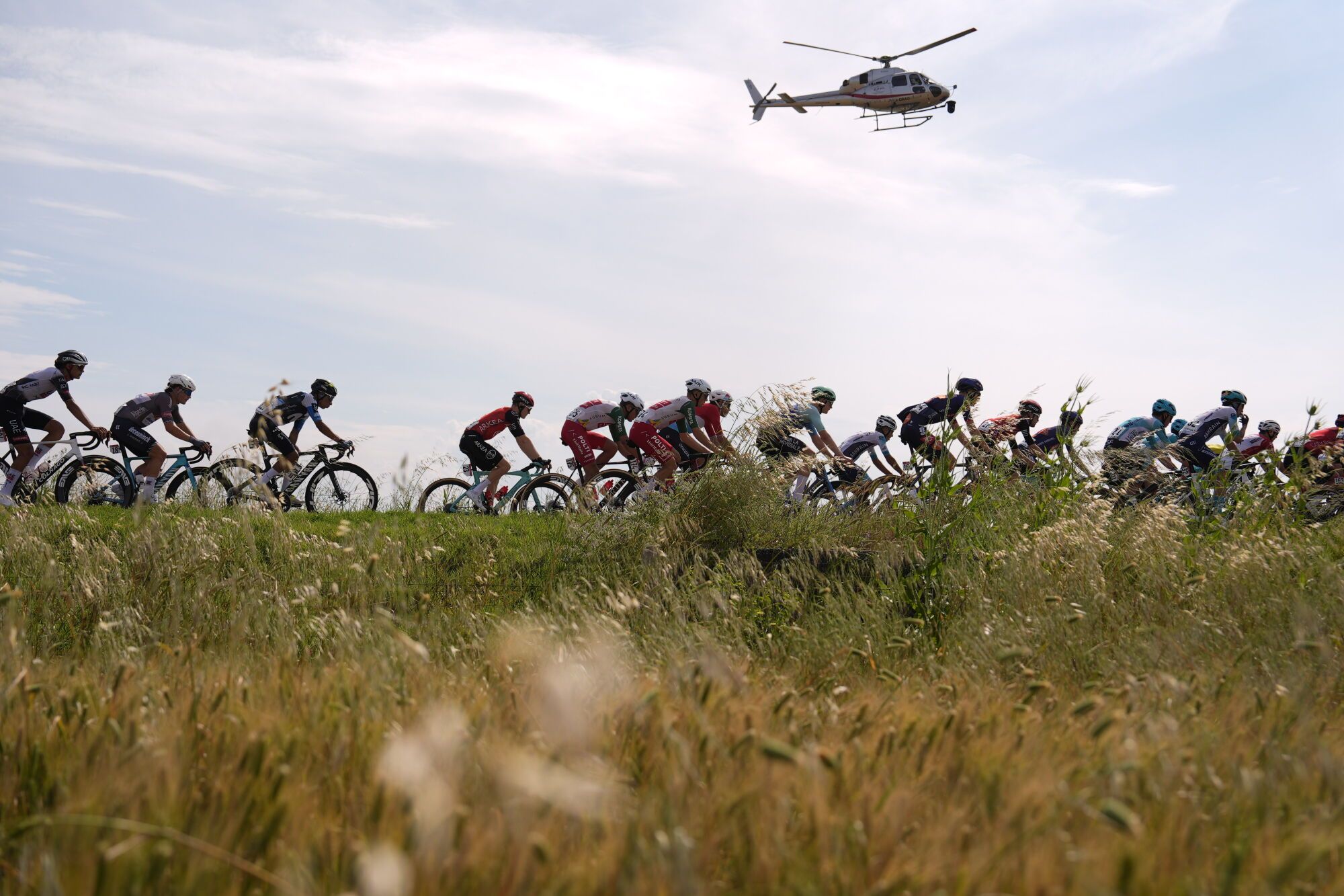 La etapa 5 del Giro de Italia, en imágenes.