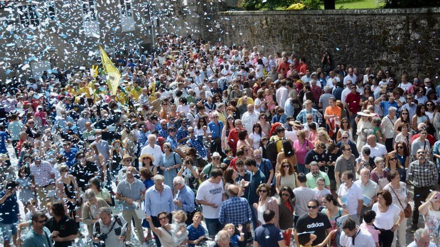 El "orgullo de ser pontevedrés" abre las Festas da Peregrina 2019