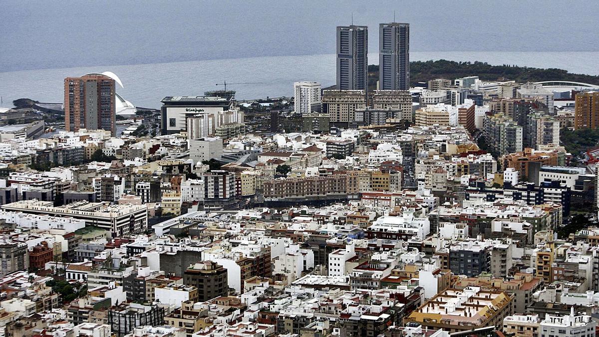 Parte del municipio de Santa Cruz de Tenerife.