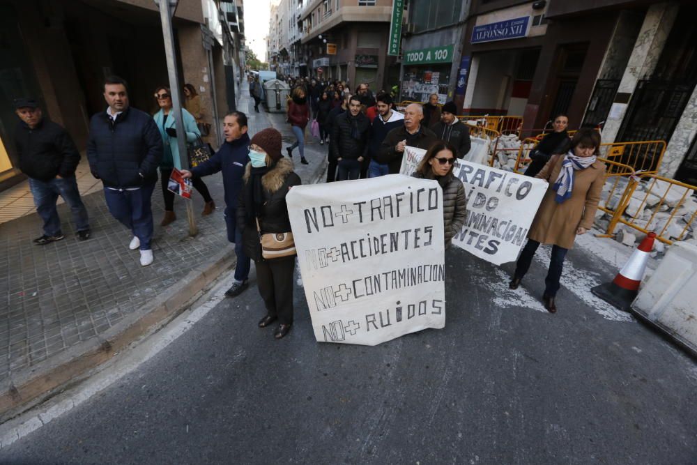 Cruzada contra las obras del centro de Elche