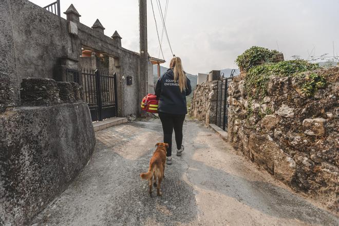 Ruta con las enfermeras del rural gallego
