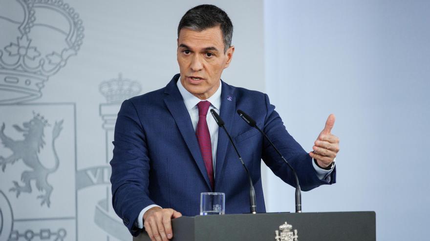 Sánchez adelanta a las 11:00 horas la comparecencia en Moncloa para anunciar su decisión