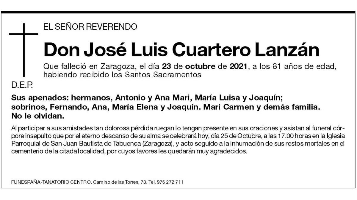José Luis Cuartero Lanzán