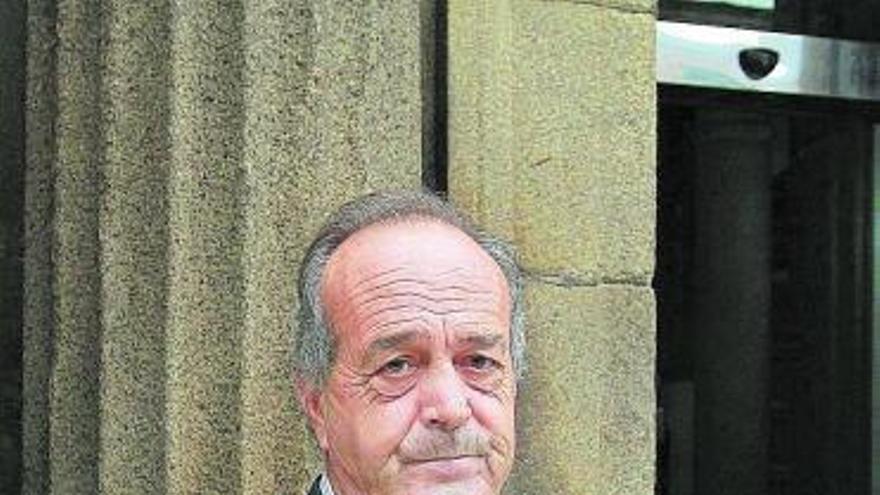 Francisco Fumega, en la sede del Concello.