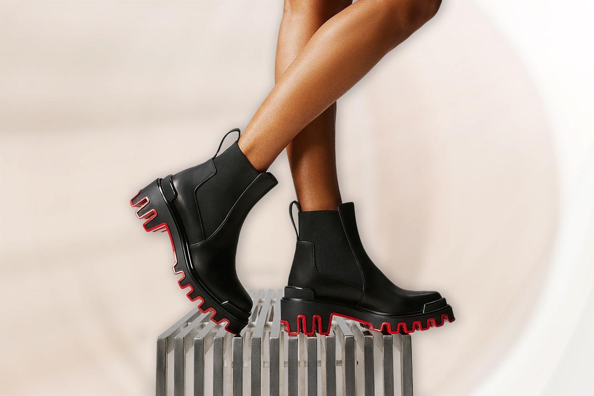 Botines Marchacroche Dune de Christian Louboutin