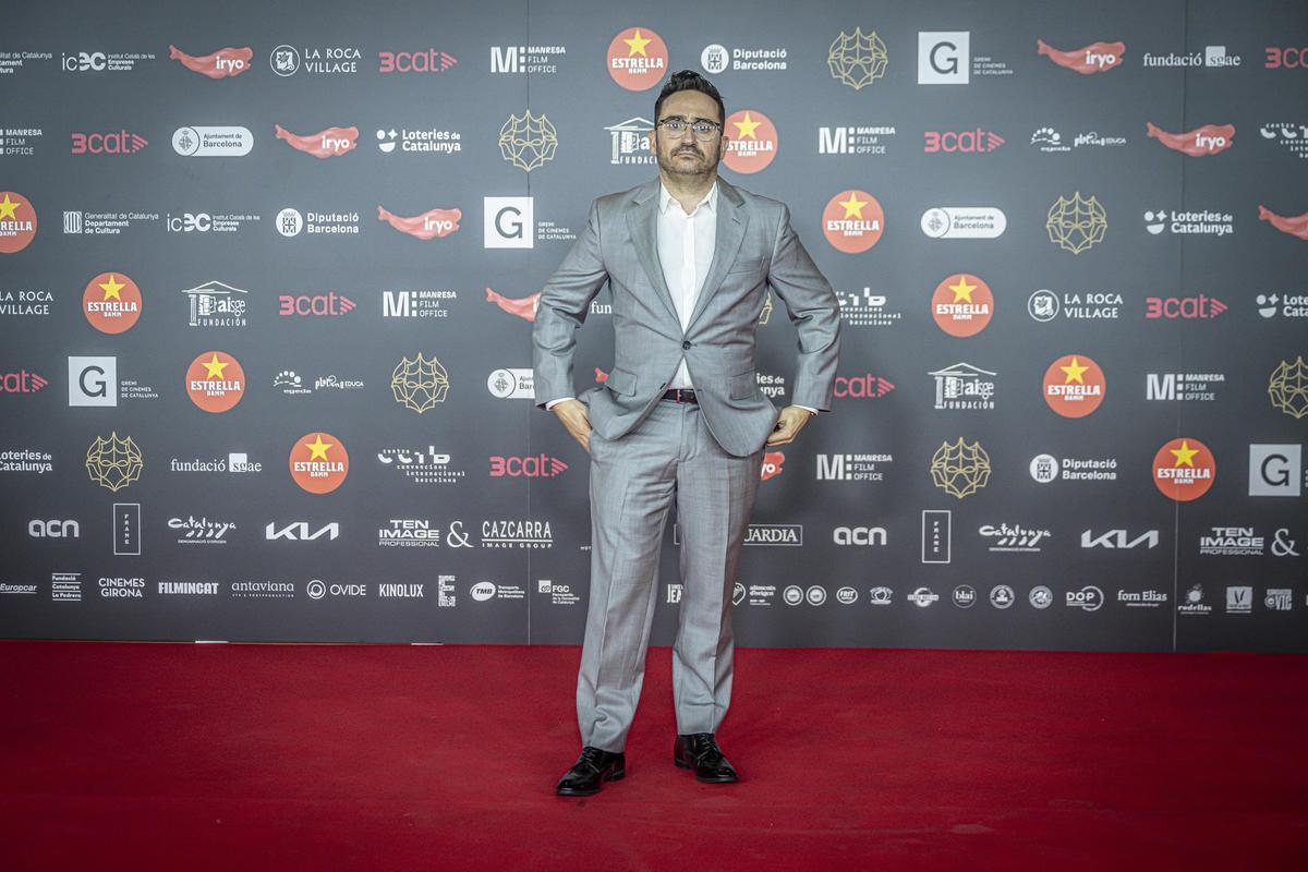 J. A. Bayona, en la gala de los premios Gaudí.