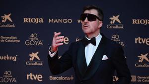 El cineasta Albert Serra, en la gala de los Goya de Barcelona.