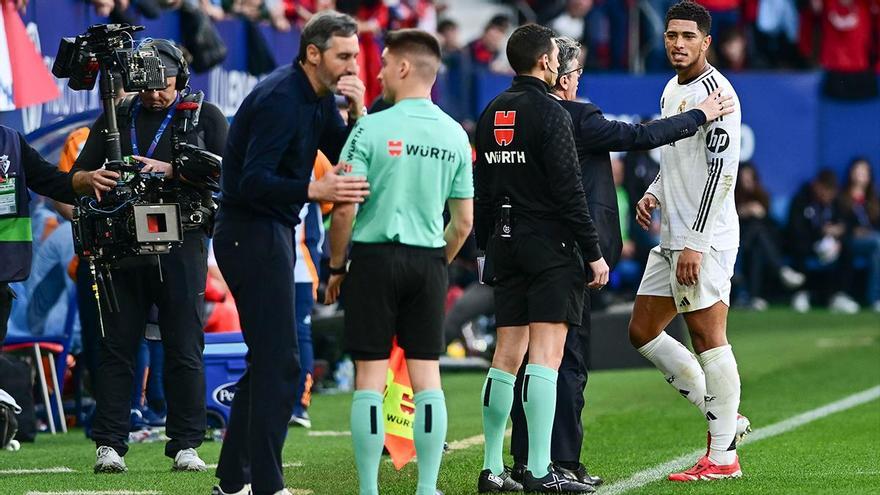 Las palabras de Bellingham tras su expulsión