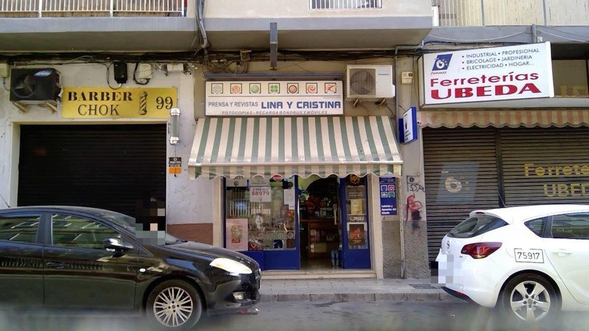 La administración ubicada en la calle Sta. María Mazzarello 19 de Alicante