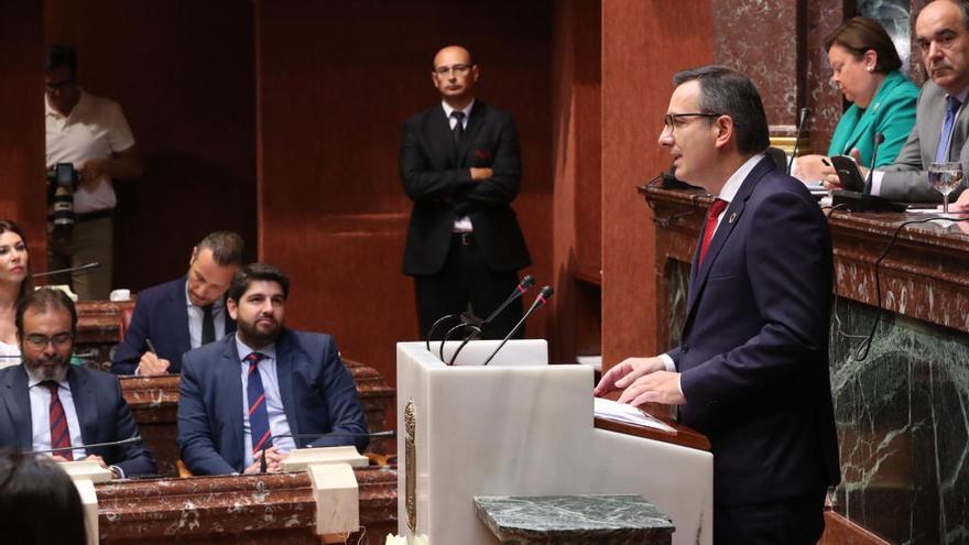 Diego Conesa, en la Asamblea.