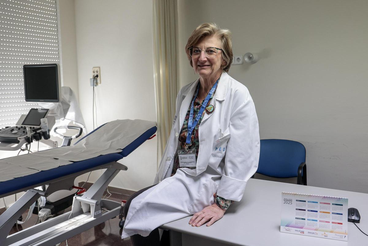 Otra imagen de la doctora Vela