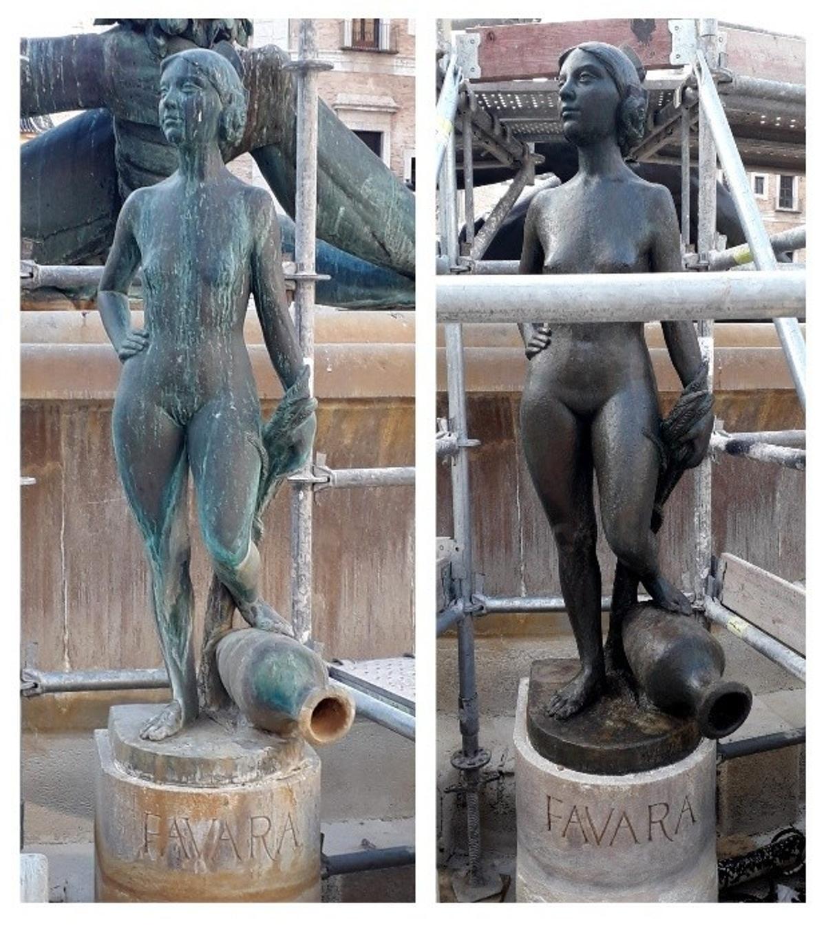 Monumeno al Río Turia en València.