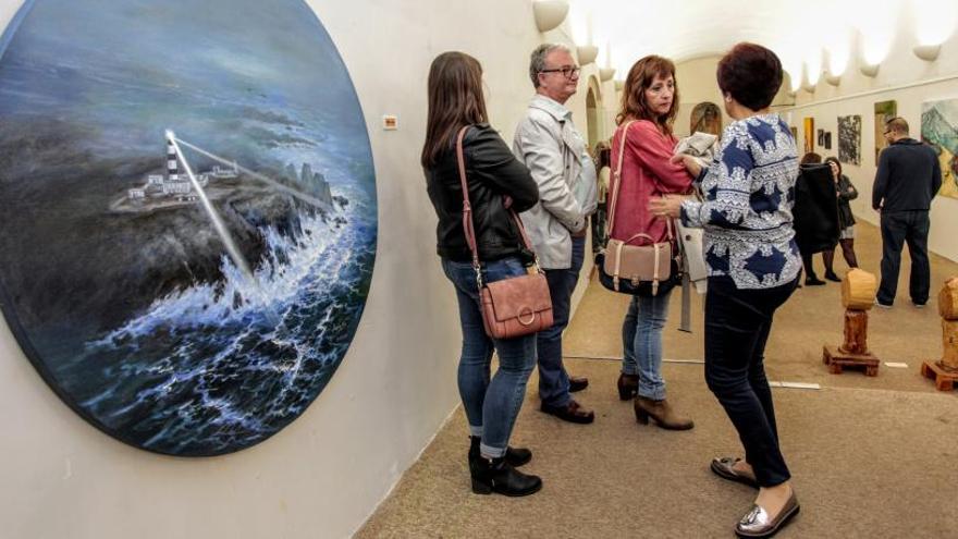 Una de las exposiciones que han quedado inauguradas esta noche en el Palau Comtal