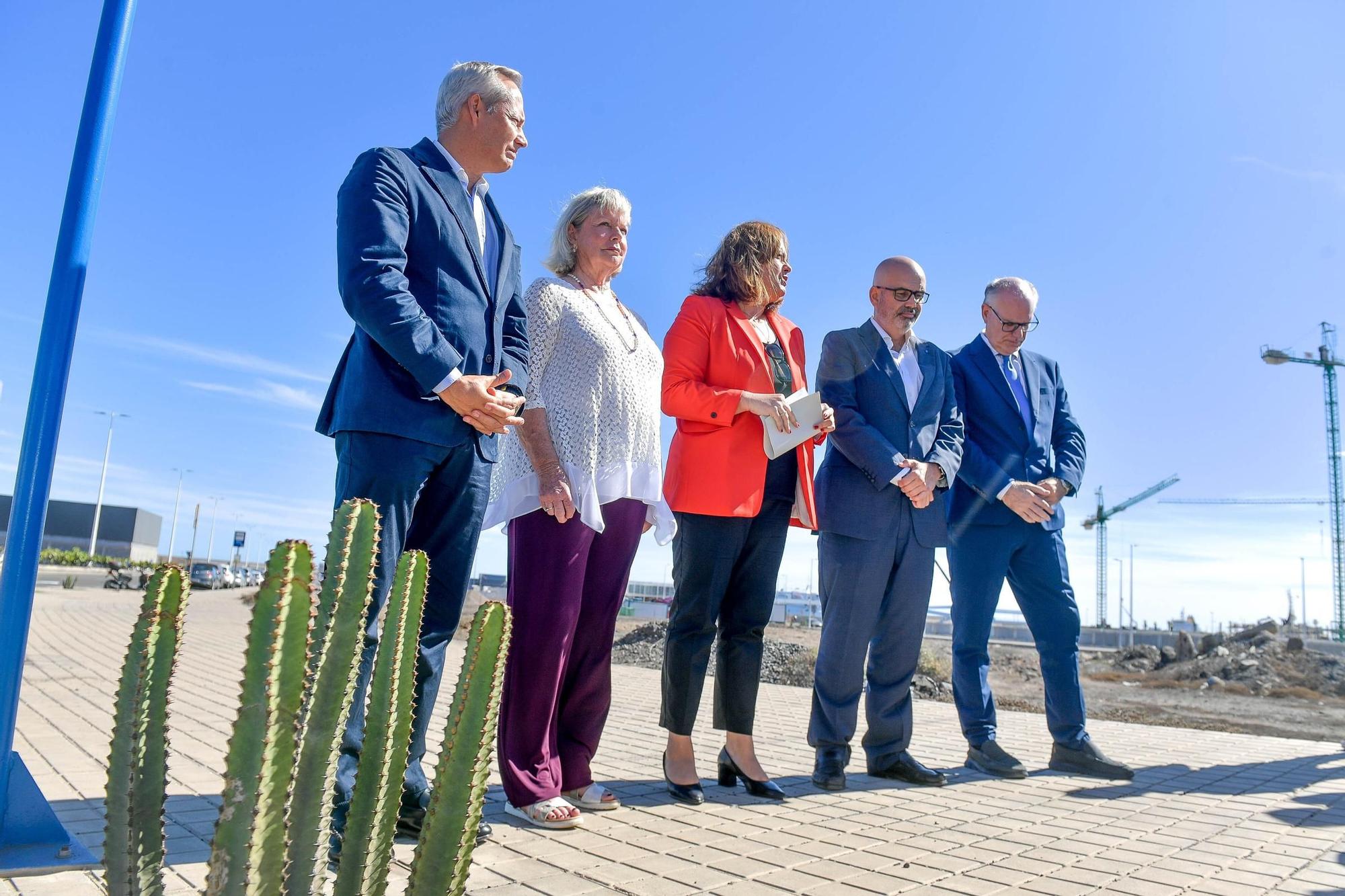 Calle dedicada al naviero Antonio Armas Fernández en el Puerto de Las Palmas