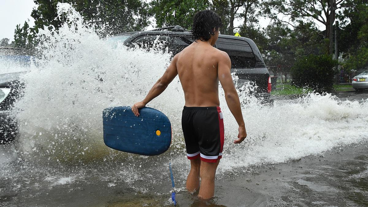 Lluvias torrenciales en Sídney