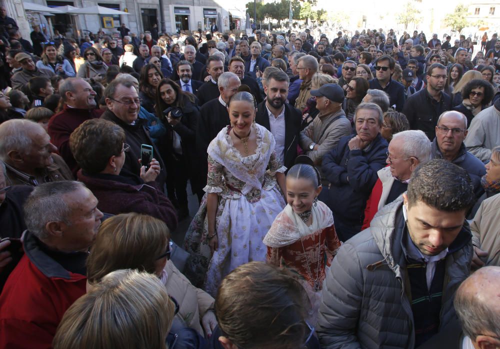 Las Fallas se hermanan con el Tribunal de las Aguas en su primer ''cumple'' como Patrimonio de la Humanidad