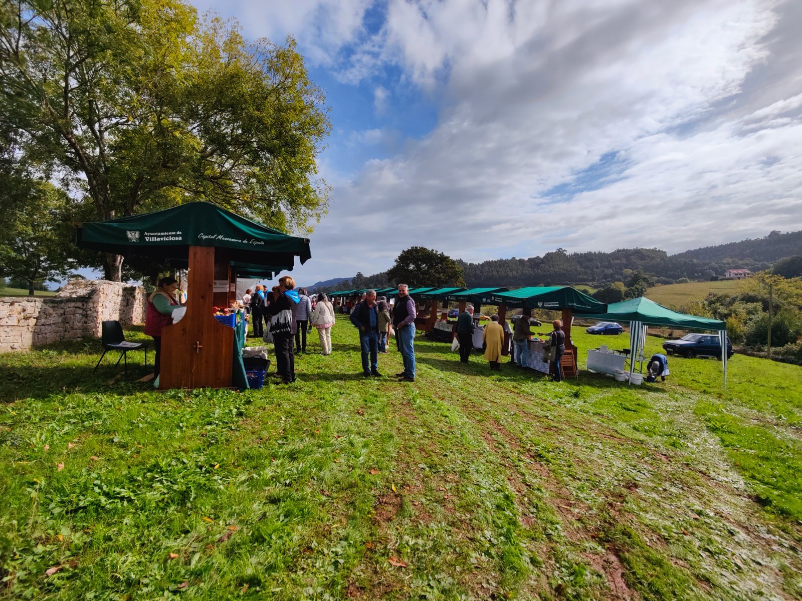 Así vivió Camoca su feria del lino y las nueces