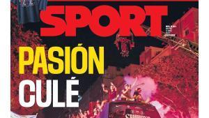 Esta es la portada de SPORT de hoy martes, 12 de mayo de 2026