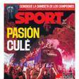 Esta es la portada de SPORT de hoy martes, 12 de mayo de 2026