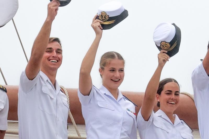 Guardiamarina Borbón, «una más» en el Elcano