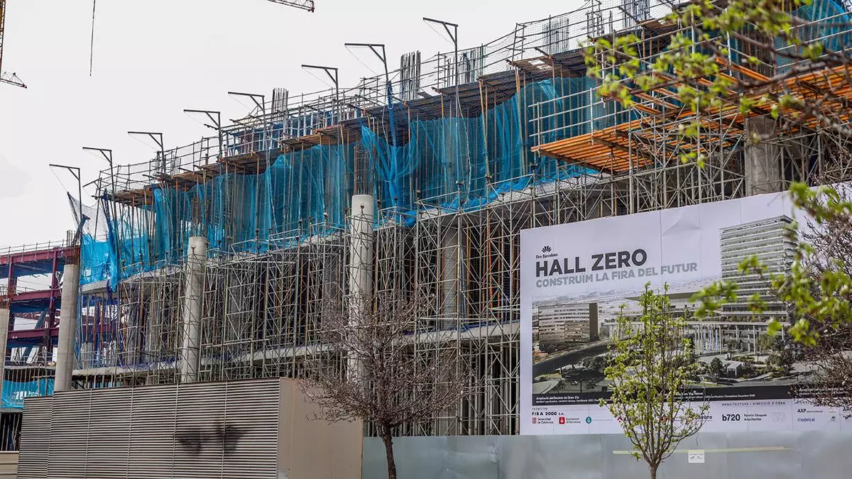 Adjudicada a FCC y Comsa por 114 millones la última fase de las obras del nuevo Hall Zero de Fira de Barcelona