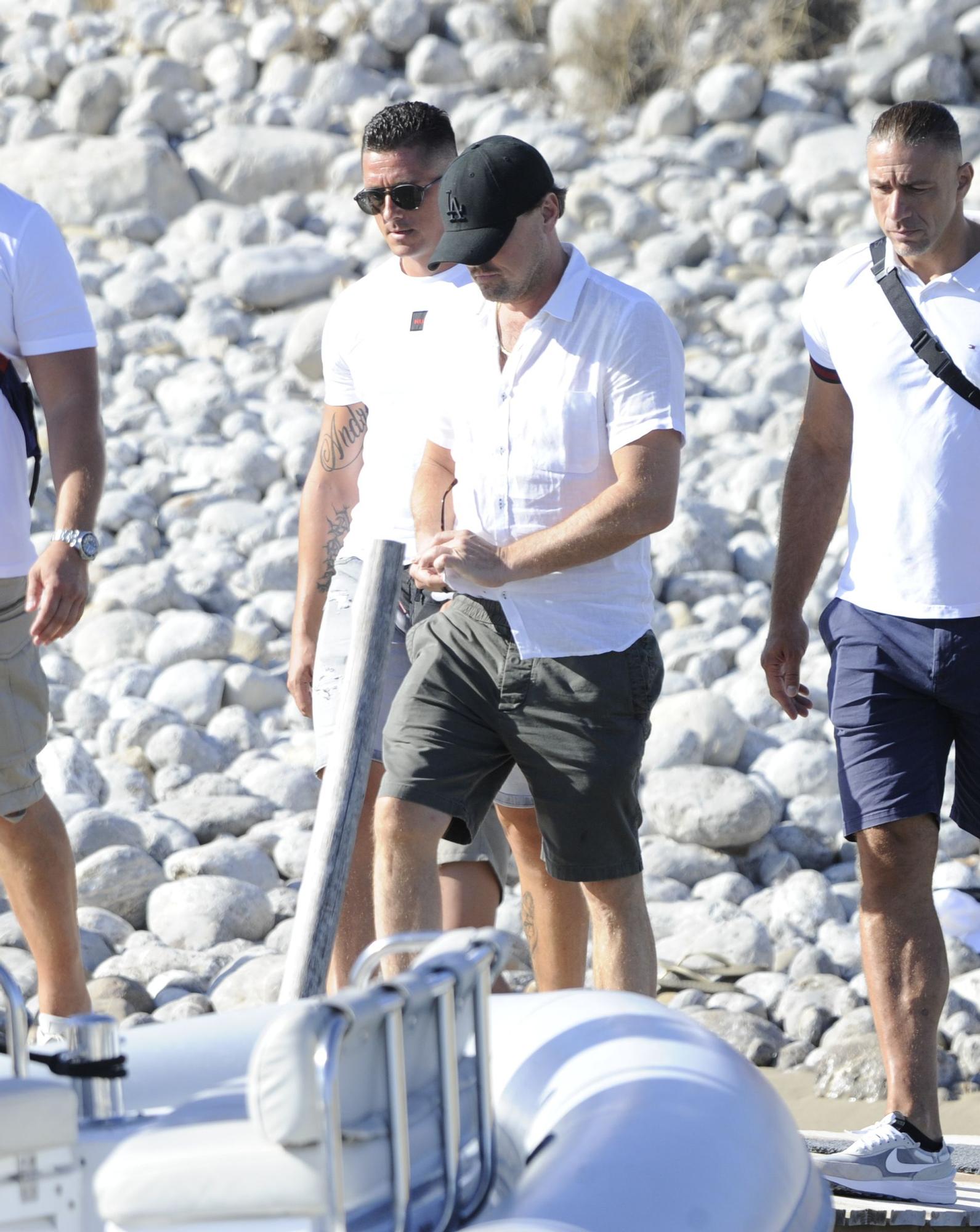 Todas las imágenes de Leonardo DiCaprio y Tobey Maguire juntos en Ibiza