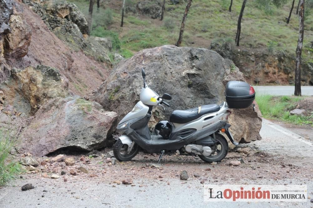 Las consecuencias del temporal en Murcia