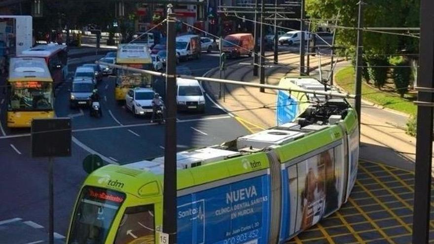 Murcia inicia los trabajos topográficos sobre el terreno para la ampliación del tranvía hacia el sur