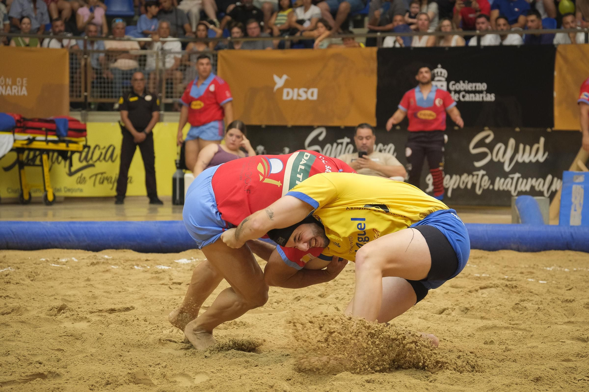 Final del torneo DISA Gobierno de Canarias de Lucha