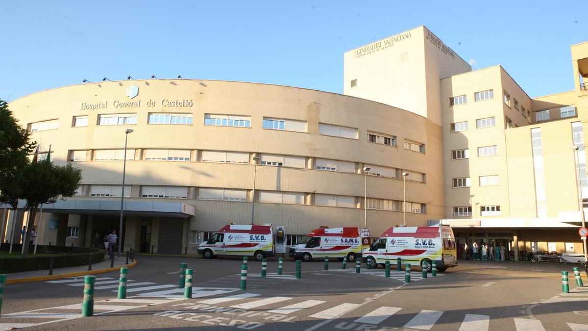 Fachada del Hospital General de Castellón, uno de los centros agraciados por esta dotación.