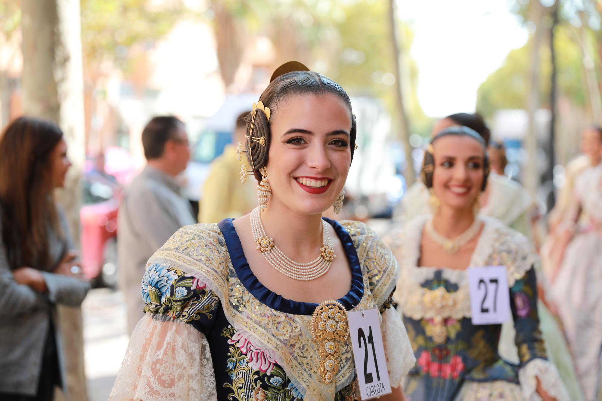 Visita de las candidatas al Ciutat de València