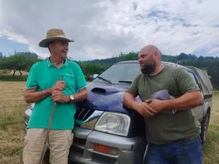Los vecinos de Peñaflor, Anzo y Sestiello se reponen tras el incendio, en imágenes