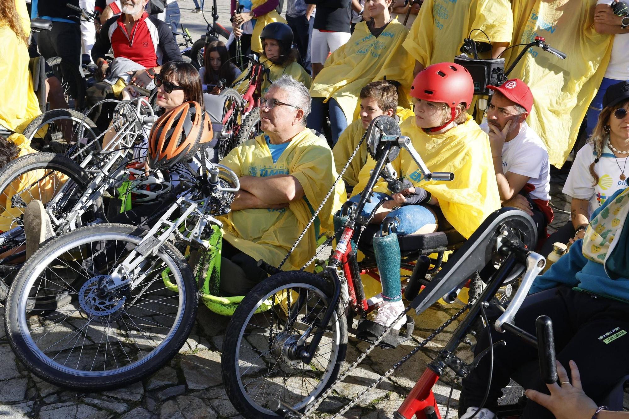 Vicente del Bosque e Irene Villa, en Santiago con el Camino de Valores por la inclusión