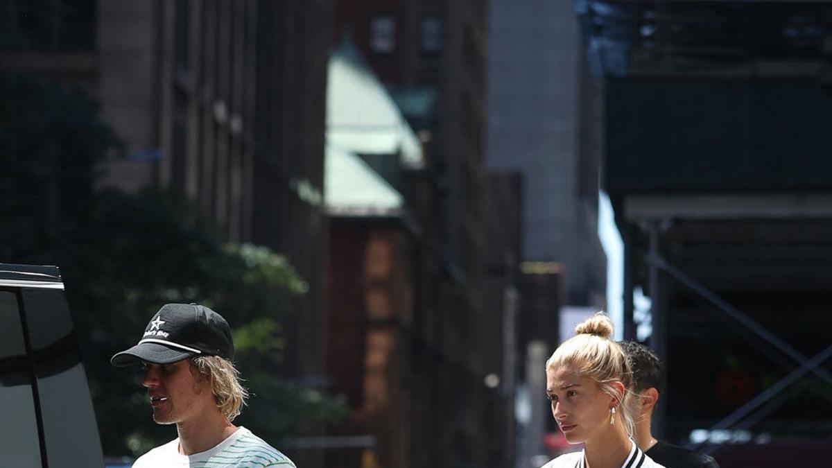Justin Bieber y Hailey Baldwin pasean por Nueva York después de conocerse su compromiso
