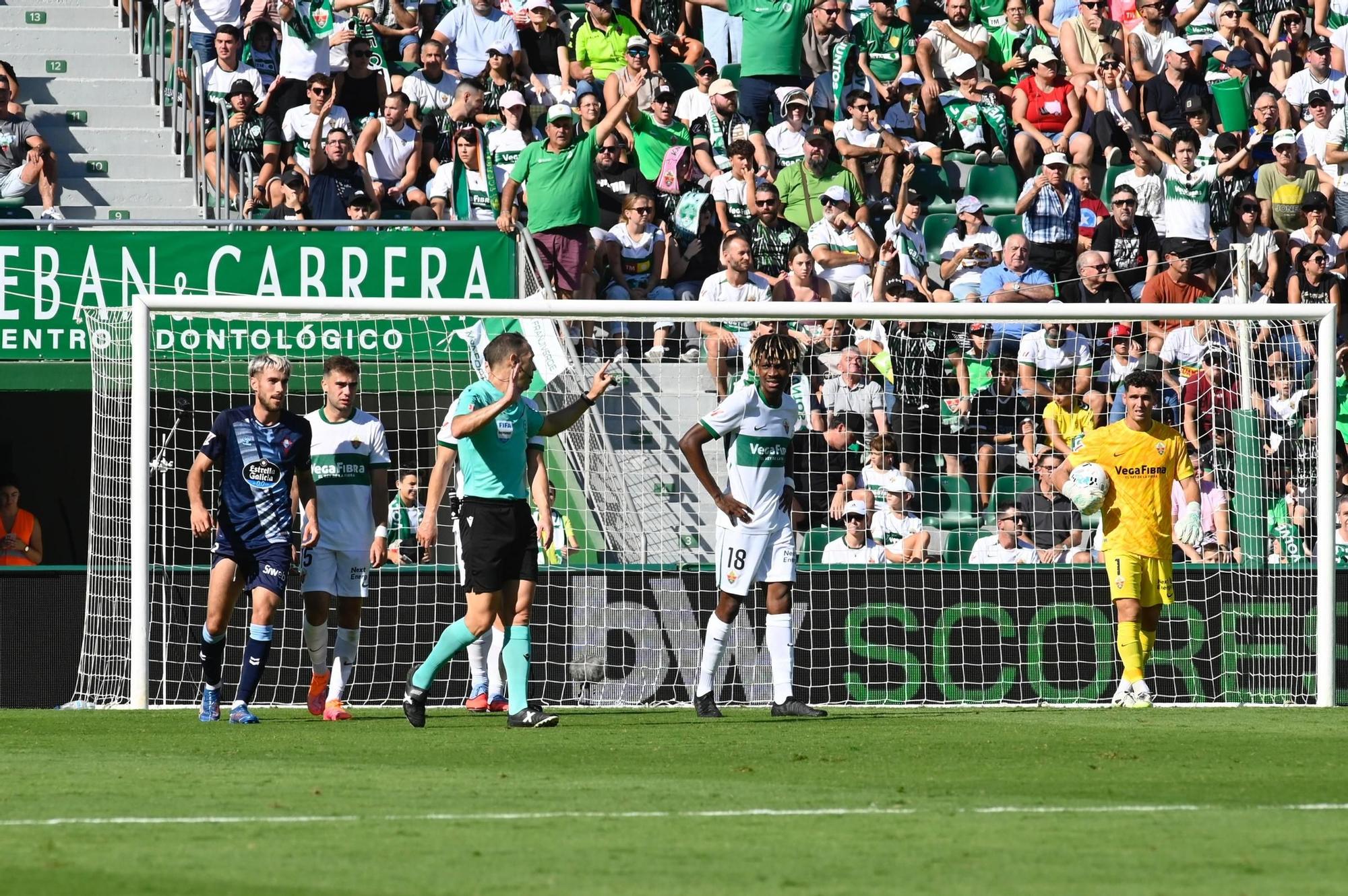 Las imágenes del Elche CF - Celta de Vigo