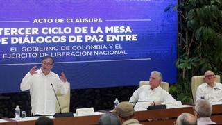 Colombia y el ELN pactan un alto el fuego de 180 días tras más de un mes de negociaciones