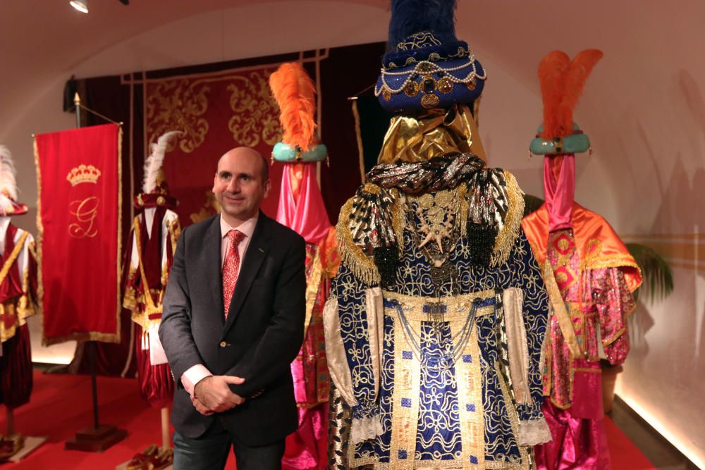 Presentación de los trajes de Reyes Magos de Málaga.