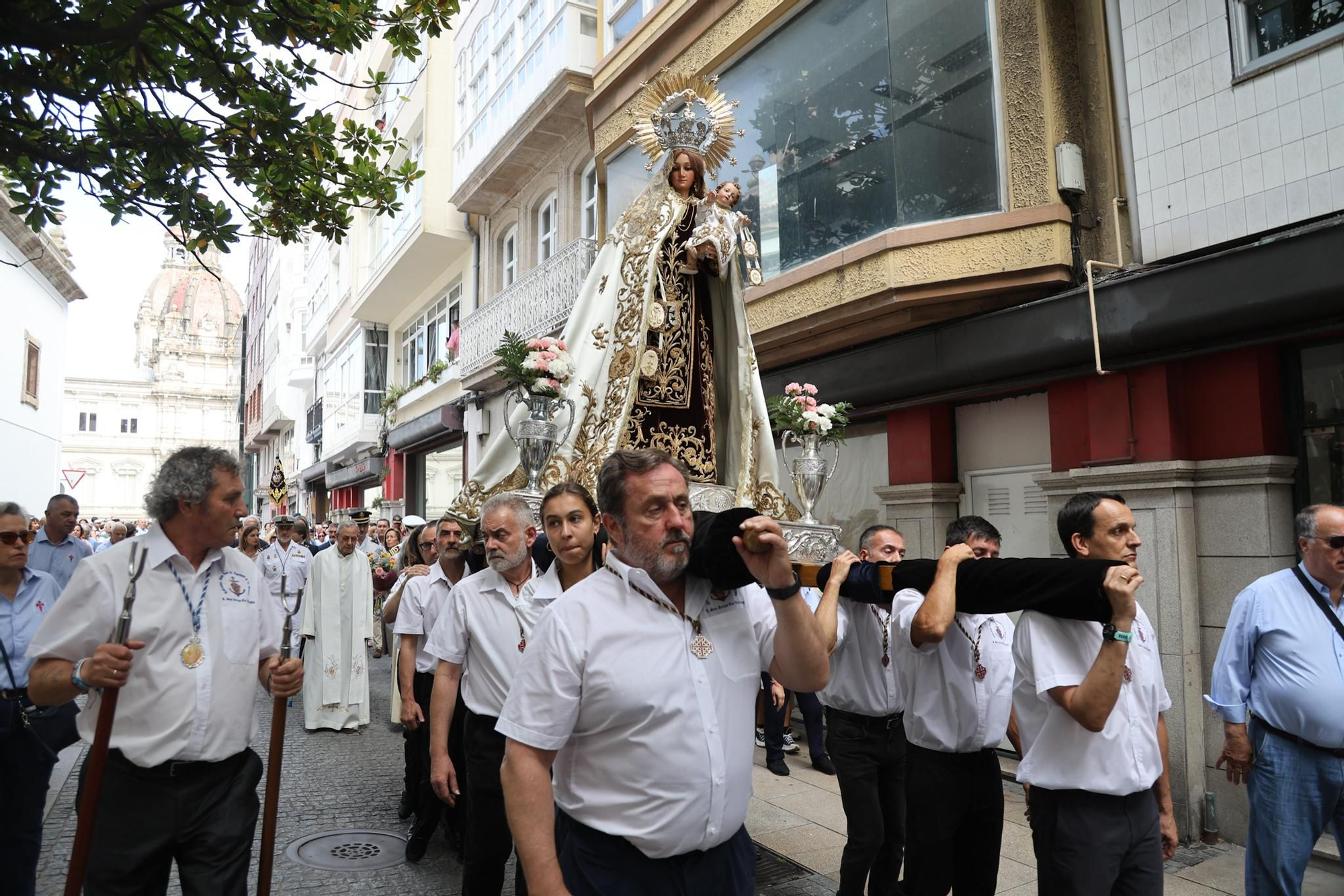 Procesión de la Virgen del Carmen en A Coruña