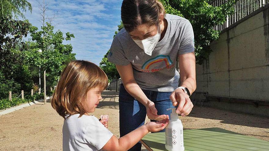 La reobertura de l&#039;escola de Can Puig, a Banyoles, el primer dia de juny.