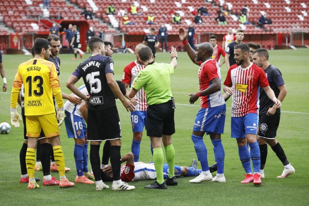 L''Sporting de Gijón - Girona en imatges