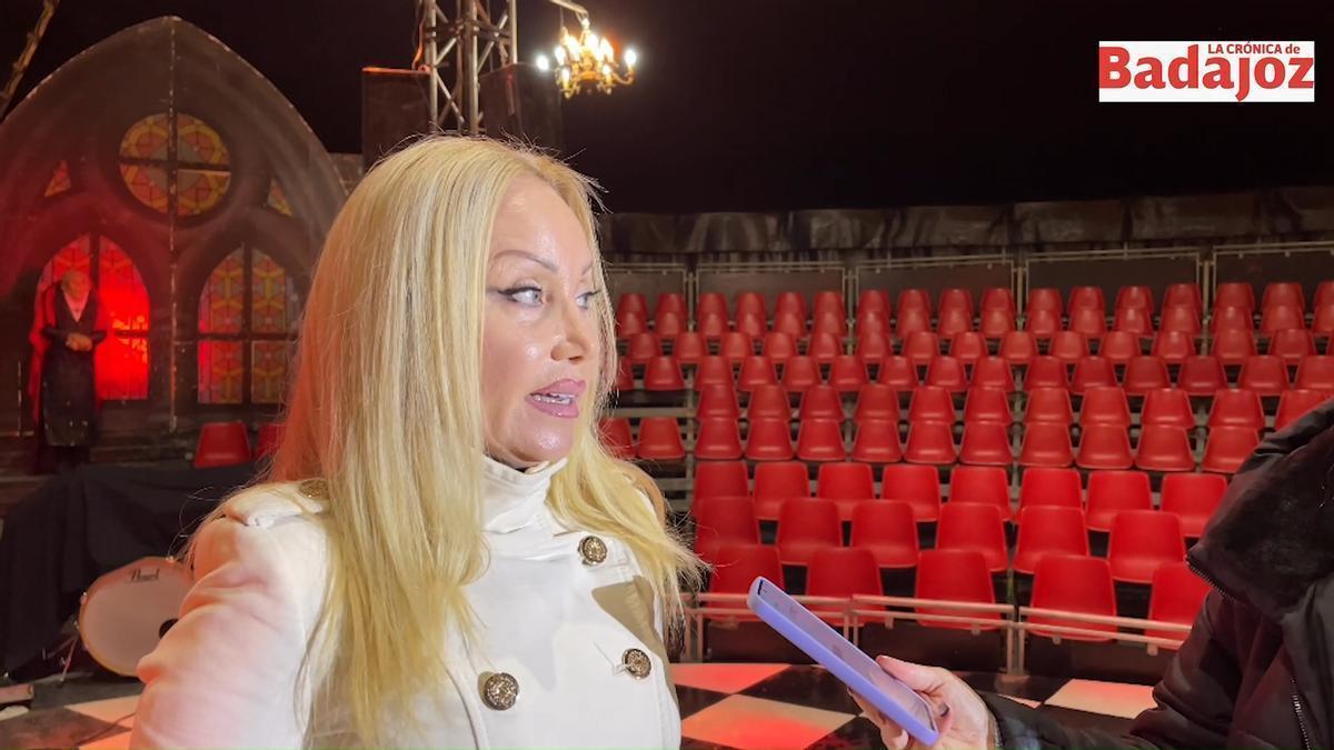 Vídeo | “Este espectáculo dará luz en Badajoz, sea como sea”, asegura la directora del Circo Encantado tras su segunda cancelación