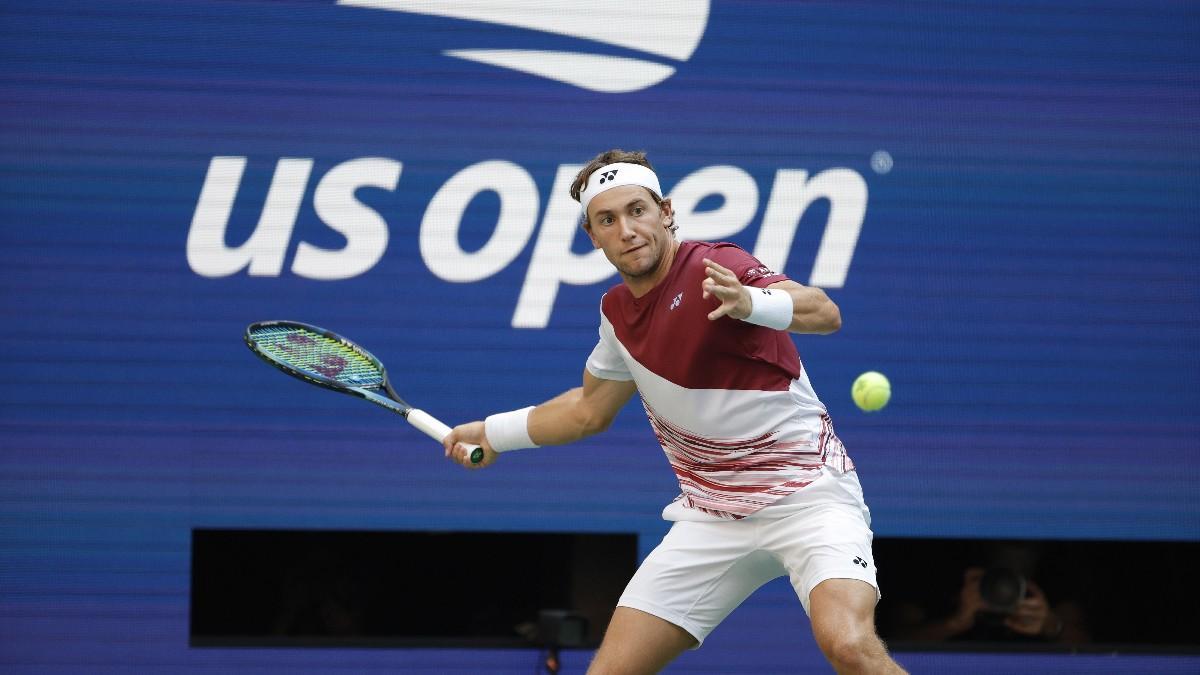 Casper Ruud en las semis del US Open