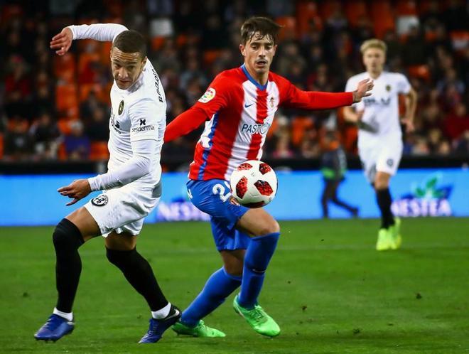 El Valencia - Sporting de Copa del Rey en imágenes