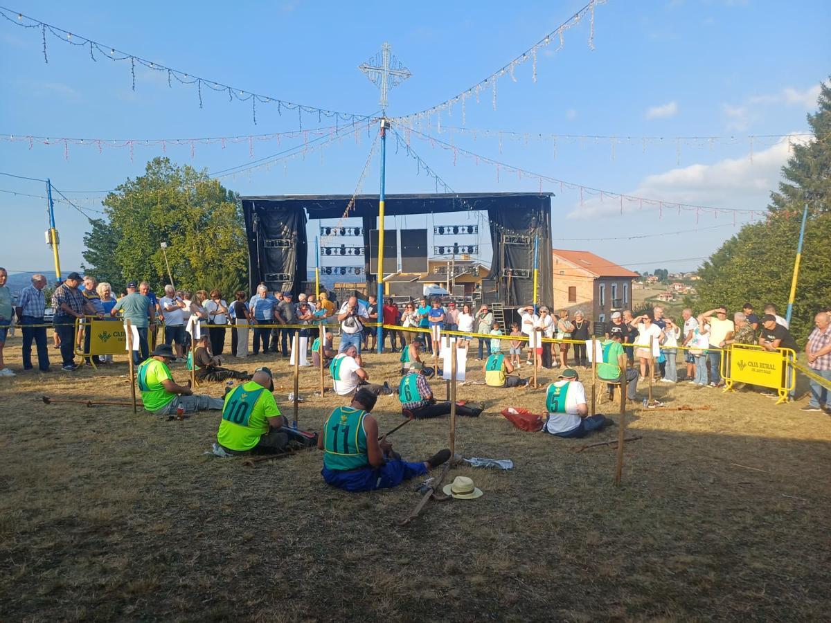 El concurso de siega de Santa Marina, en imágenes